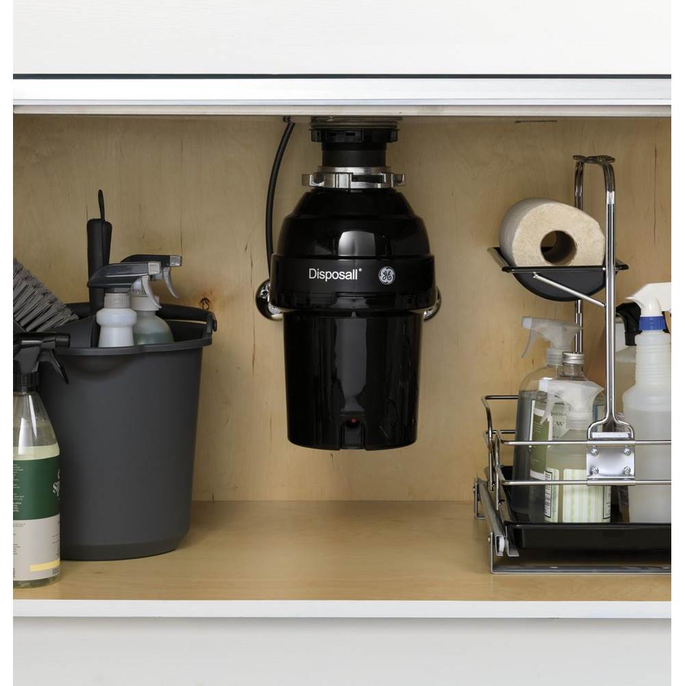 GE 1 Hp Continuous Feed GarbaGE Disposer Non-Corded