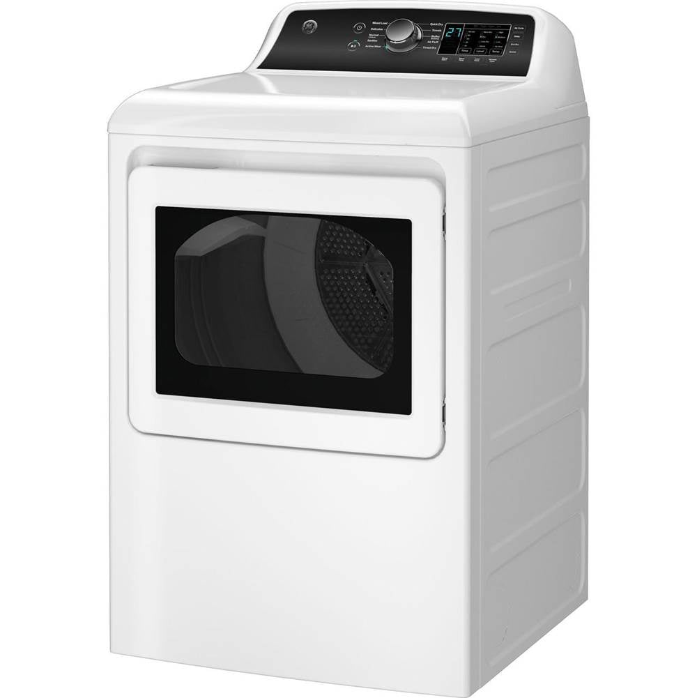 7.4 Cf Elec Tl Matching Dryer, Sensor Dry, Glass Door, Single Knob Electronics, White