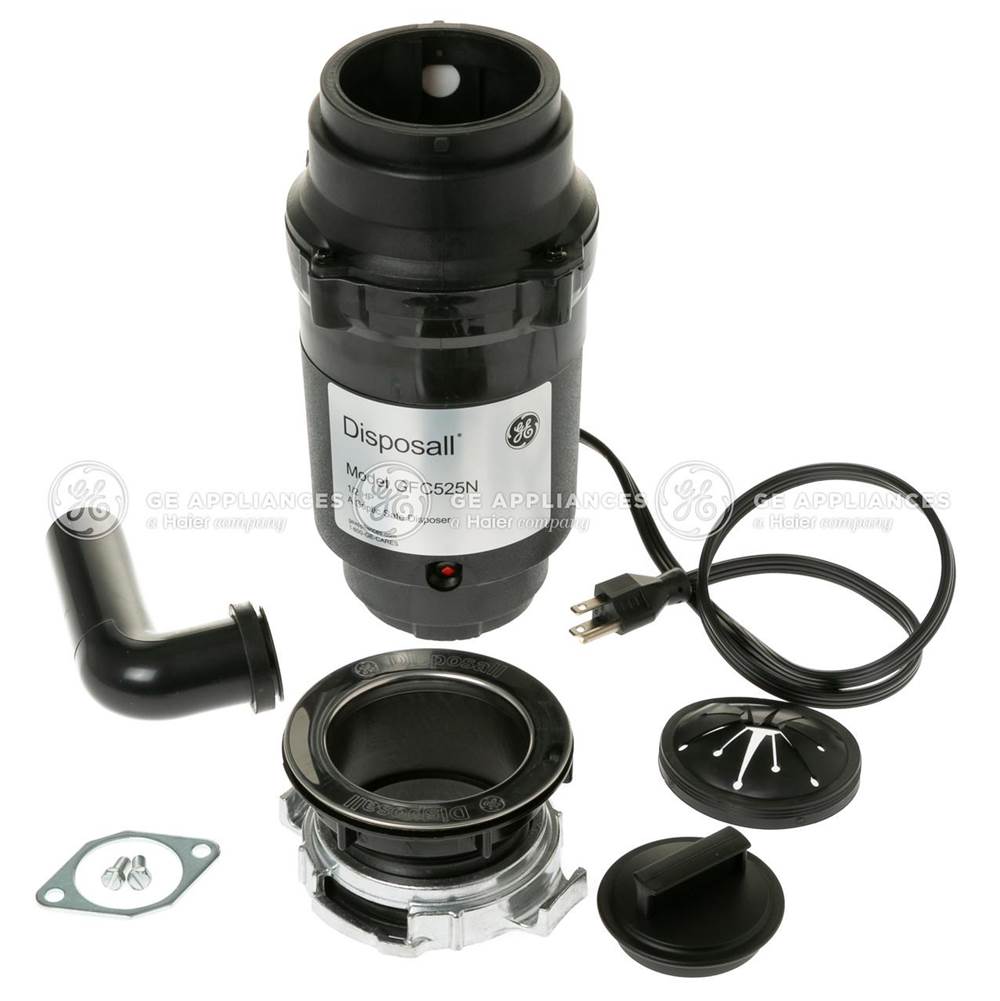GE 1/2 Hp Continuous Feed GarbaGE Disposer - Corded