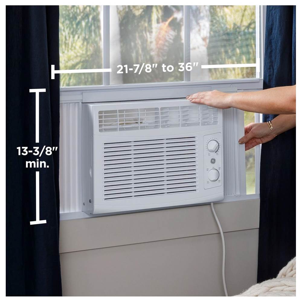 GE Window - Cool Only - 115 Volt - Mechanical