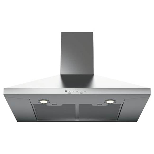GE 30'' Wall-Mount Pyramid Chimney Hood