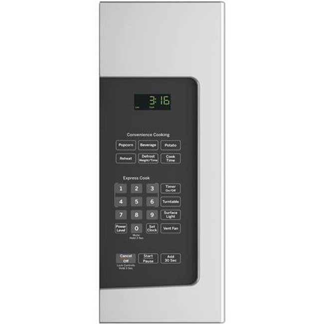 GE 1.6 Cu. Ft. Over-The-Range Microwave Oven With Recirculating Venting