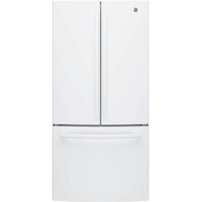 GE Appliances - GE ENERGY STAR 24.7 Cu. Ft. French-Door Refrigerator - White
