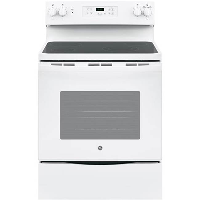 GE Appliances - GE 30'' Free-Standing Electric Range - White