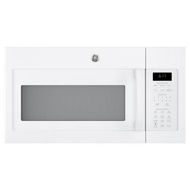 GE Appliances - GE 1.7 Cu. Ft. Over-the-Range Sensor Microwave Oven - White