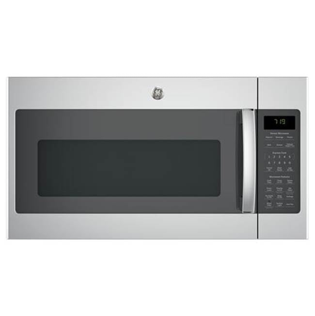GE Appliances - GE 1.9 Cu. Ft. Over-the-Range Sensor Microwave Oven - Stainless Steel
