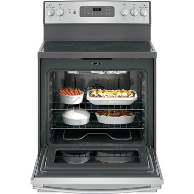 GE 30'' Free-Standing Electric Convection Range