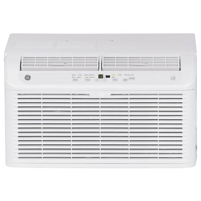 GE Appliances - 8,000 BTU Ultra Quiet Window Air Conditioner for Medium Rooms up to 350 sq. ft. - White