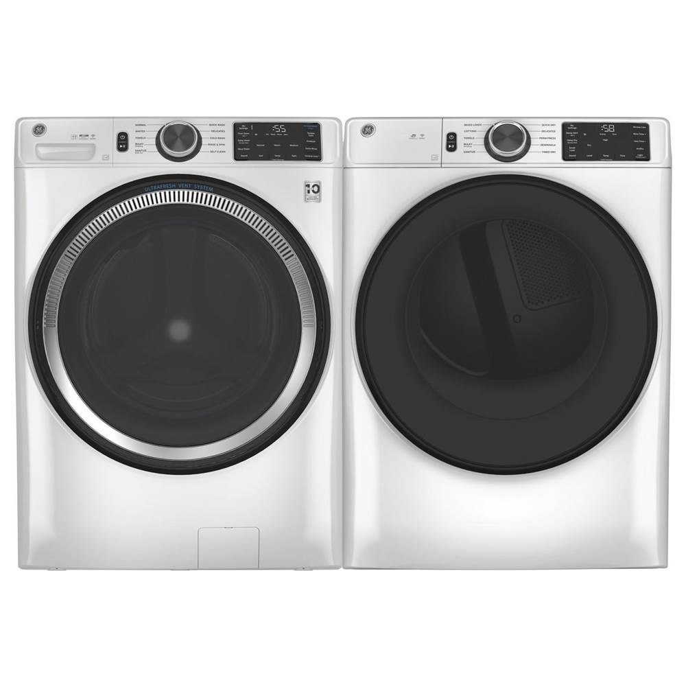 GE Long Vent 7.8 Cu. Ft. Capacity Smart Electric Dryer