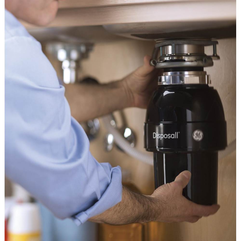 GE 1/3 Hp Continuous Feed GarbaGE Disposer Non-Corded