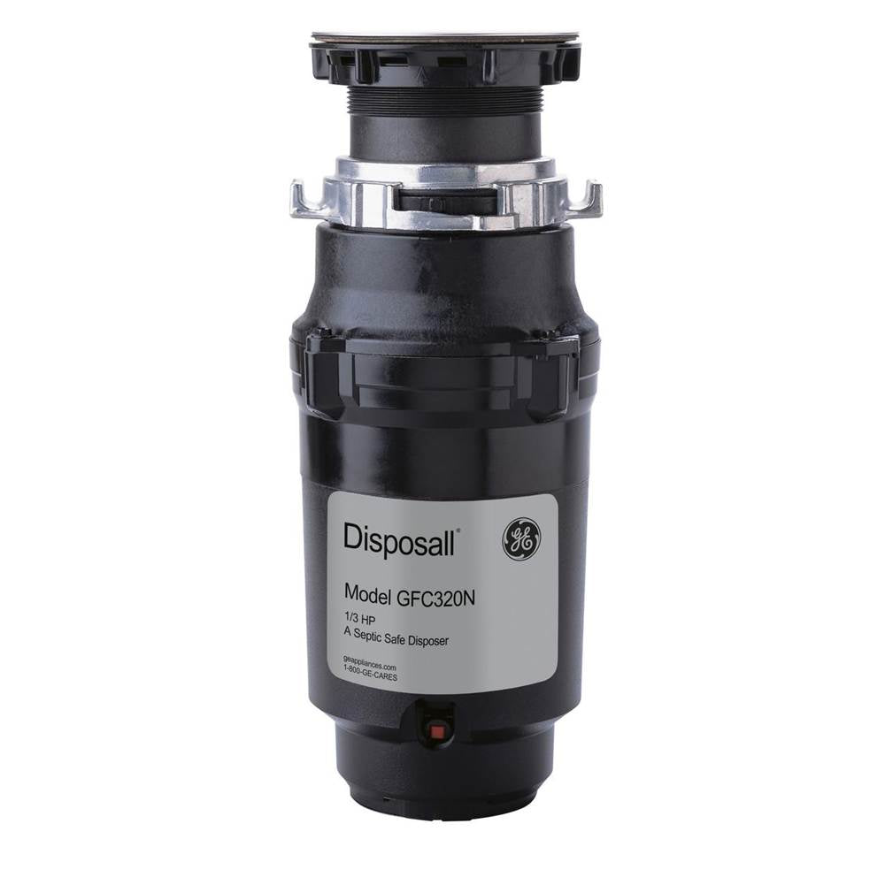 GE Appliances - GE 1/3 Hp Continuous Feed GarbaGE Disposer Non-Corded