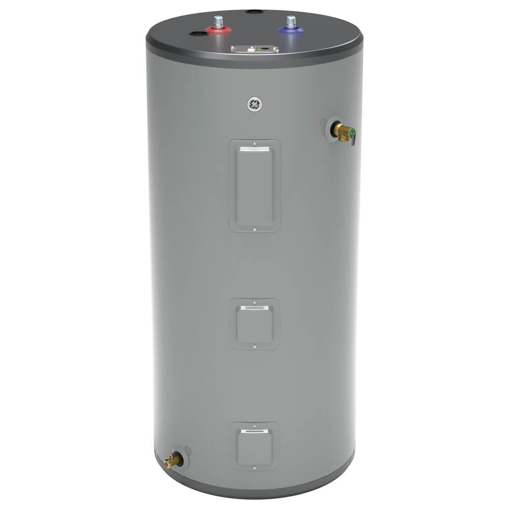 GE Appliances - GE 50 Gallon Electric Water Heater - Gray