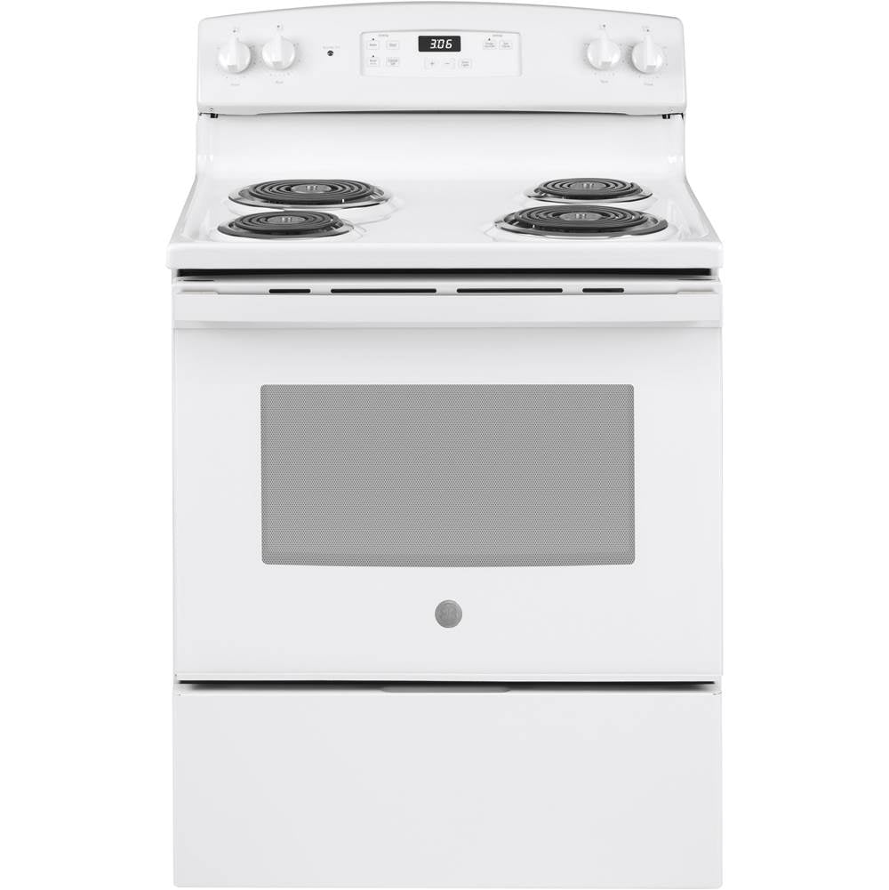 GE Appliances - GE 30'' Free-Standing Electric Range - White