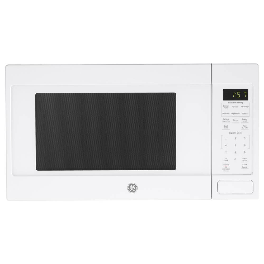 GE Appliances - GE 1.6 Cu. Ft. Countertop Microwave Oven - White