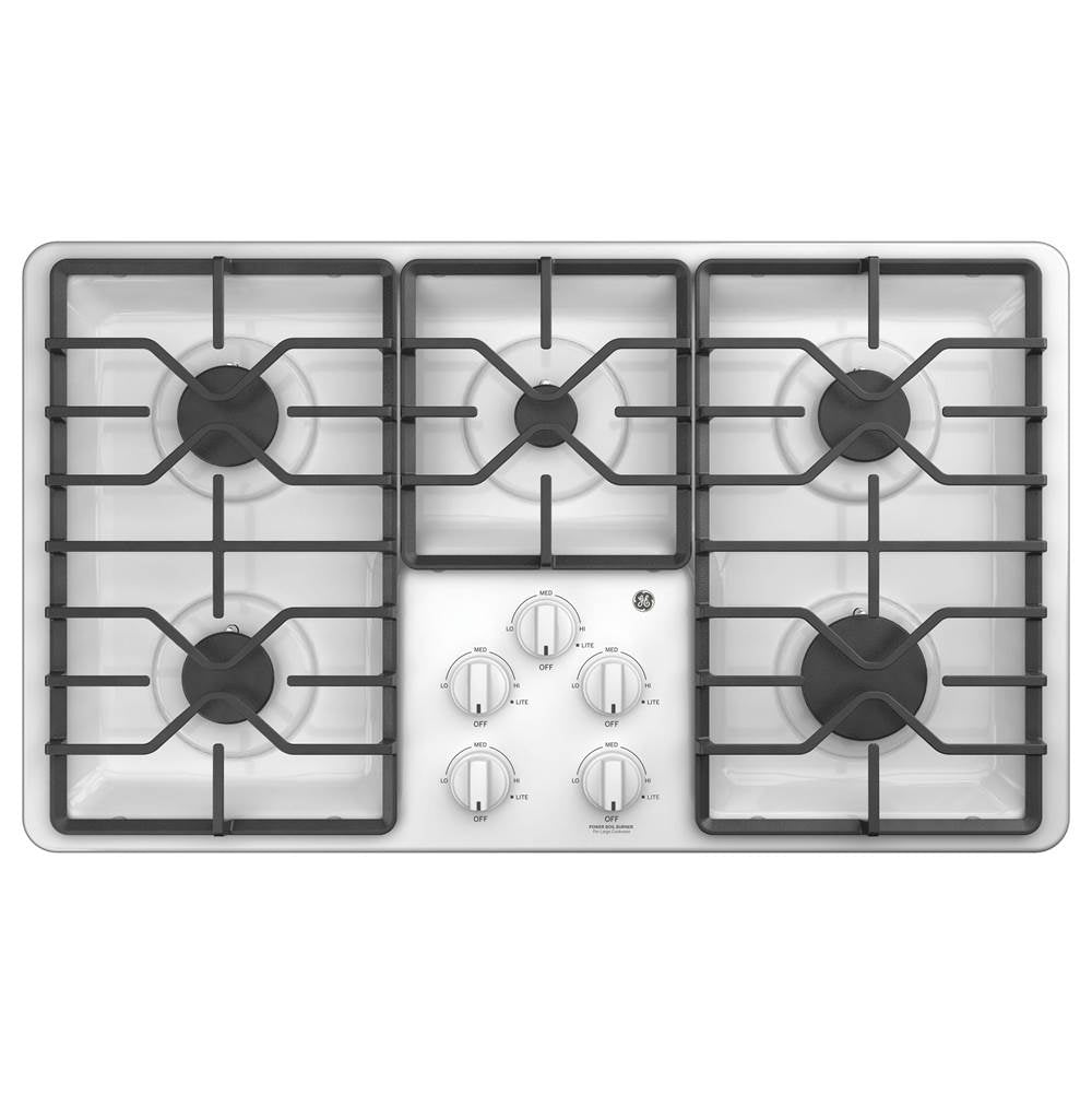 GE Appliances - GE 36'' Built-In Gas Cooktop - White