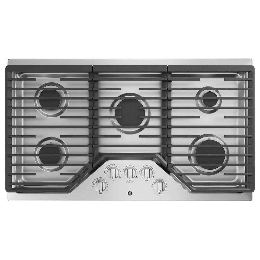 GE Appliances - GE 36'' Built-In Gas Cooktop - Stainless Steel