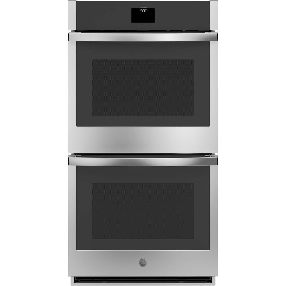 GE Appliances - GE 27'' Smart Built-In Convection Double Wall Oven - Stainless Steel