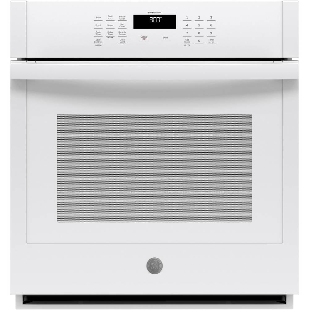 GE Appliances - GE 27'' Smart Built-In Single Wall Oven - White