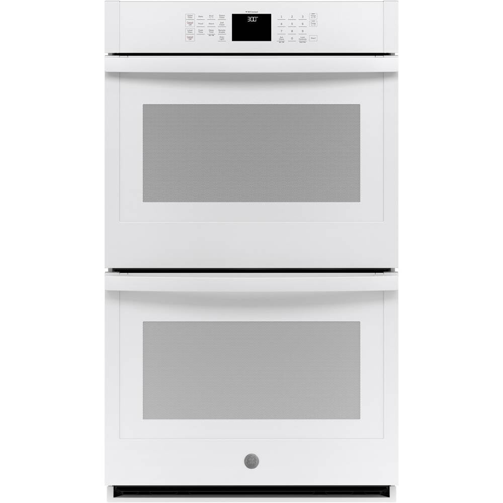 GE Appliances - GE 30'' Smart Built-In Double Wall Oven - White