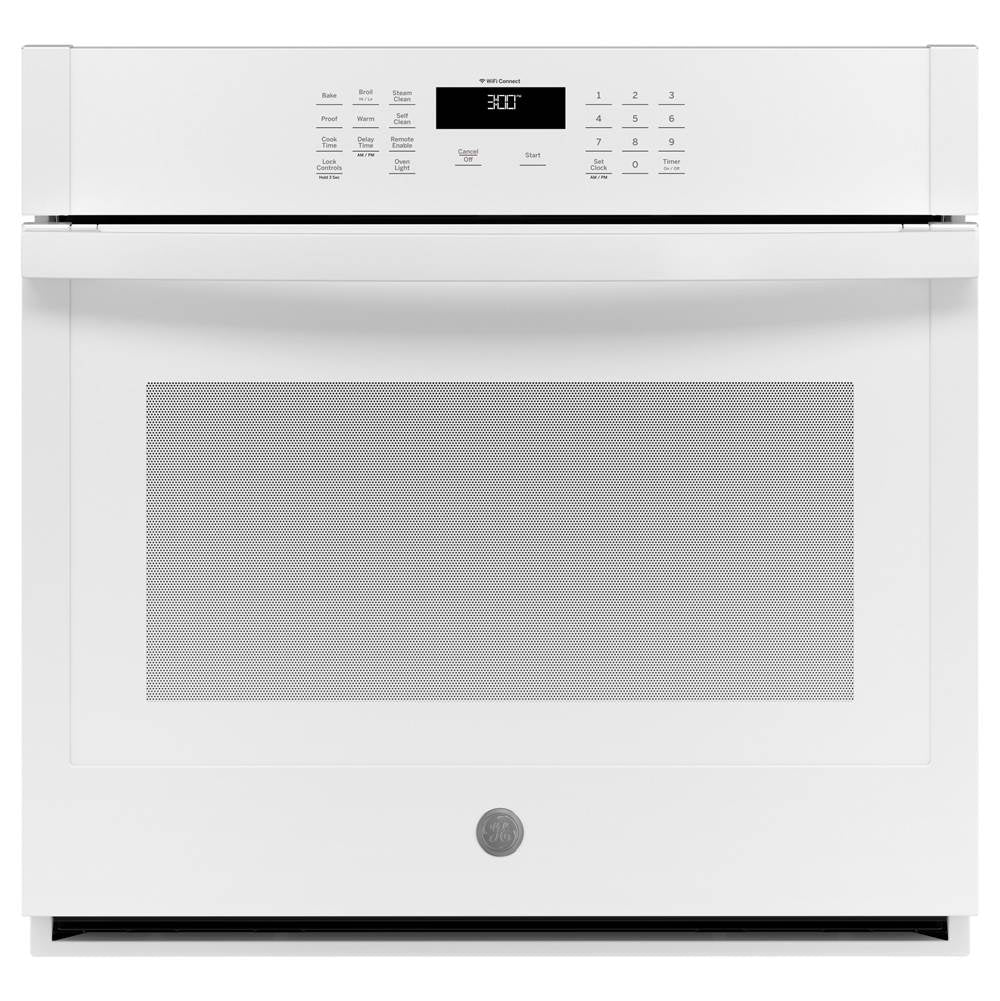 GE Appliances - GE 30'' Smart Built-In Single Wall Oven - White