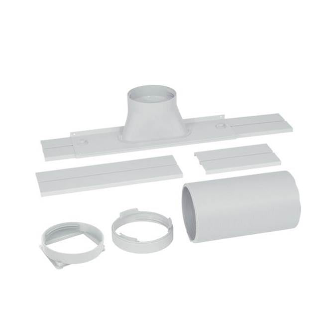 GE Appliances - Portable AC Window Replacement Kit - White
