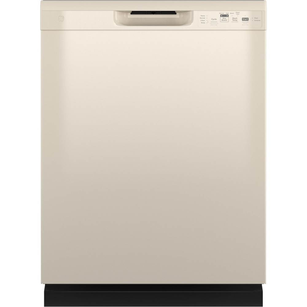 GE Appliances - Dishwasher With Front Controls - Bisque