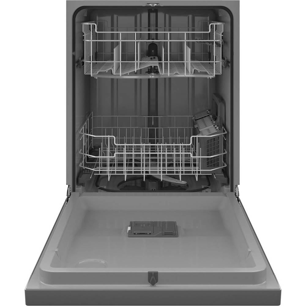 Front Control with Plastic Interior Dishwasher with Sanitize Cycle and Dry Boost