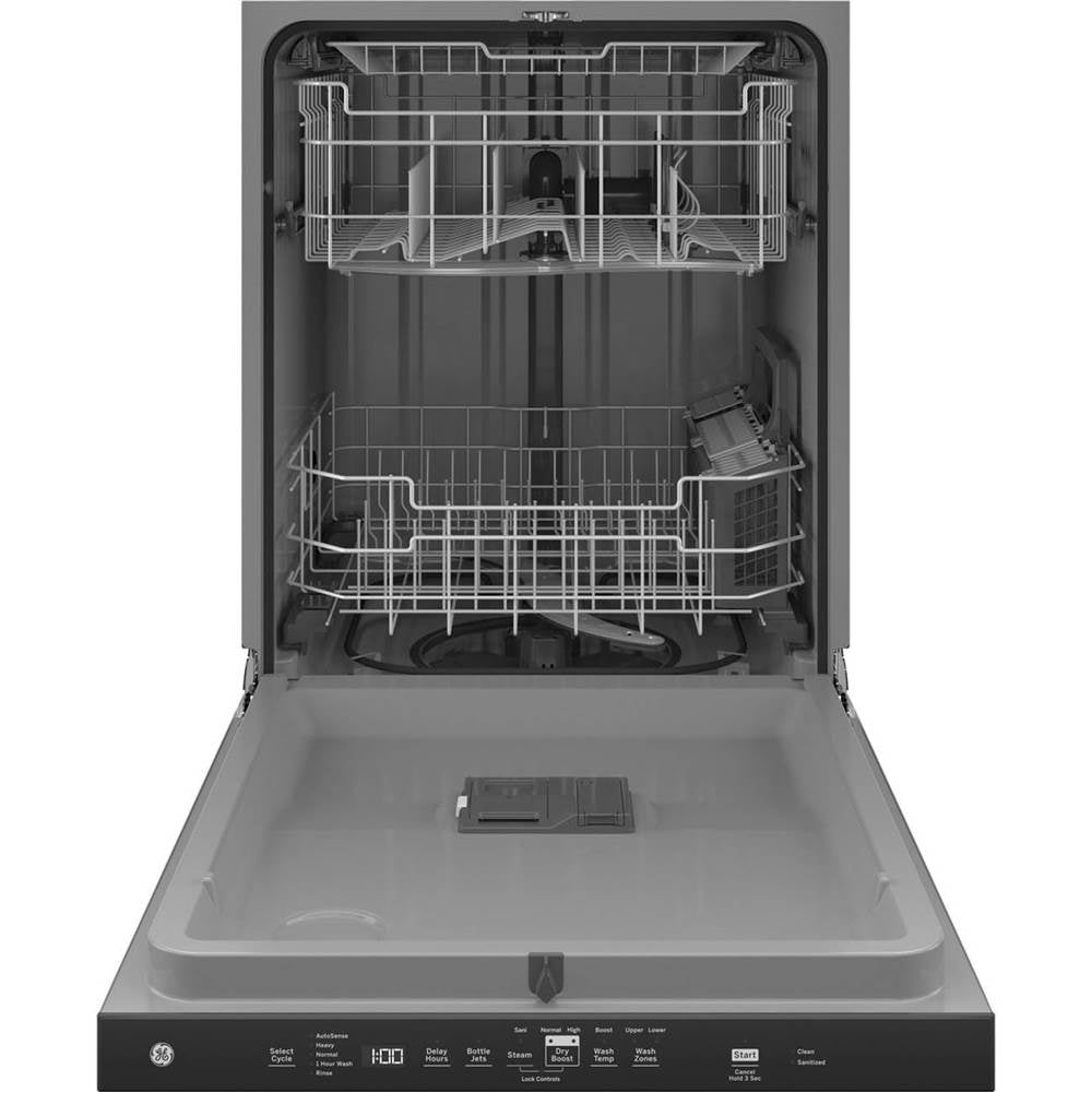Top Control with Plastic Interior Dishwasher with Sanitize Cycle and Dry Boost