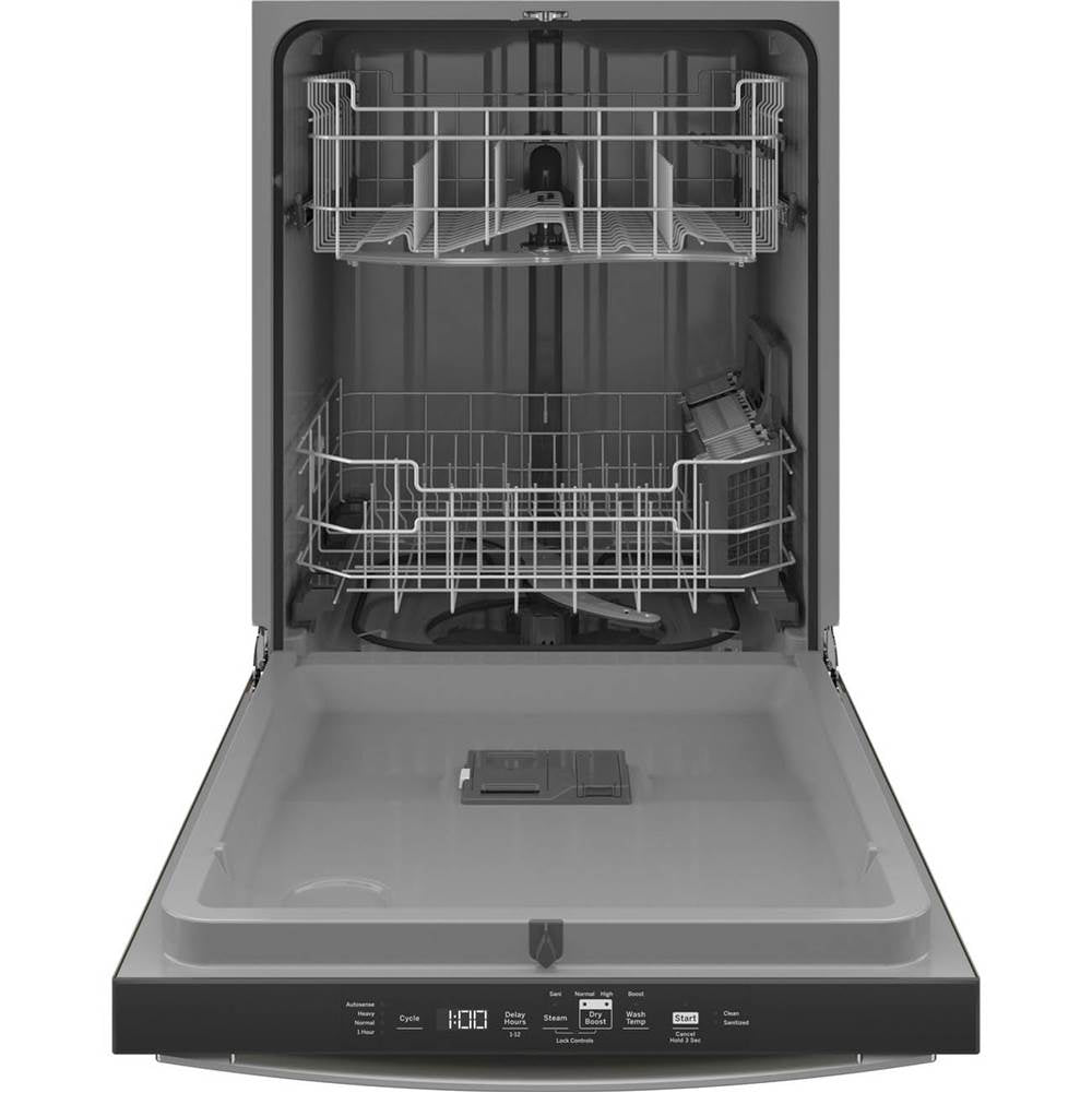 Top Control with Plastic Interior Dishwasher with Sanitize Cycle and Dry Boost