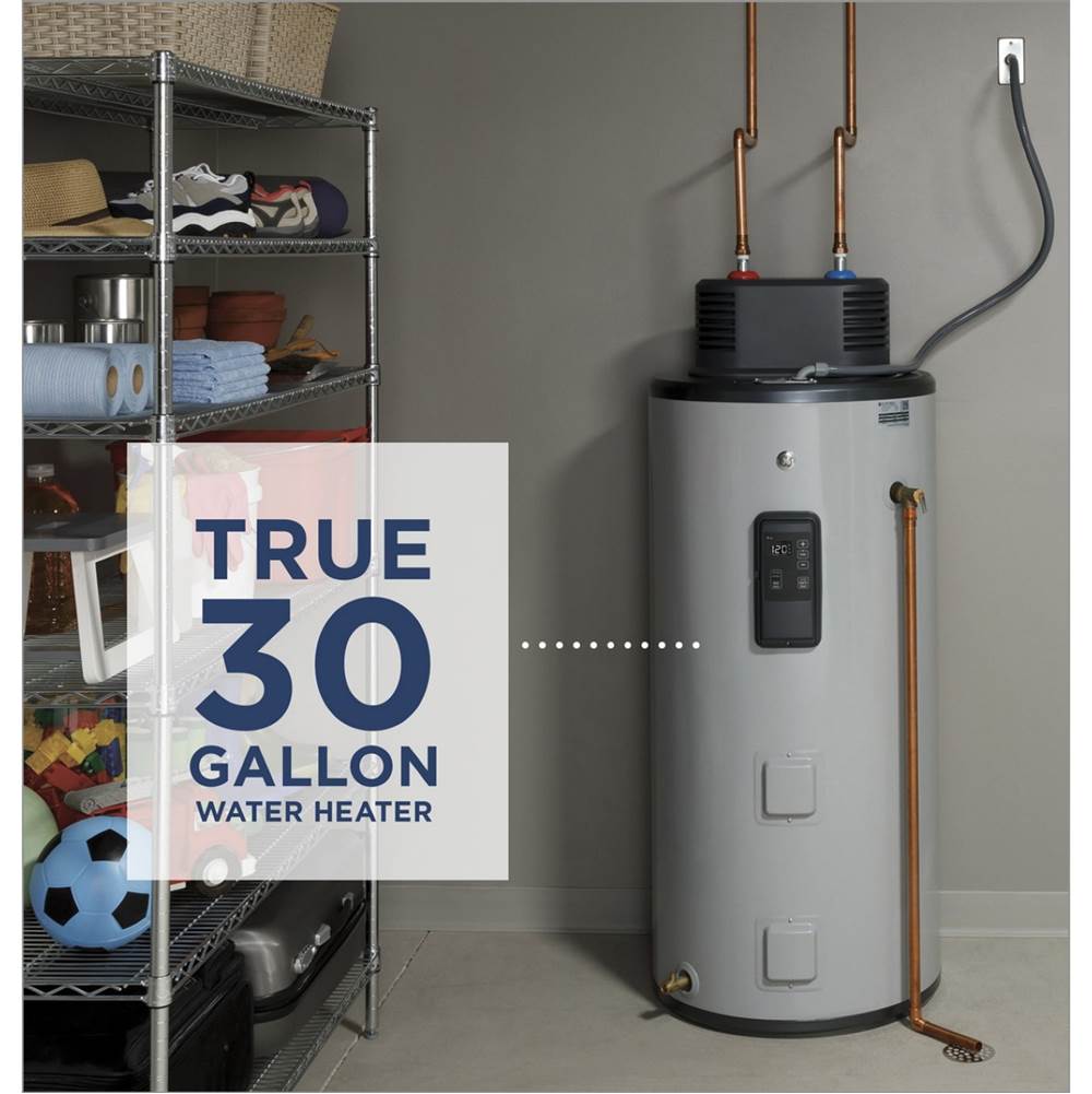 Smart 30 Gallon Electric Water Heater With Flexible Capacity