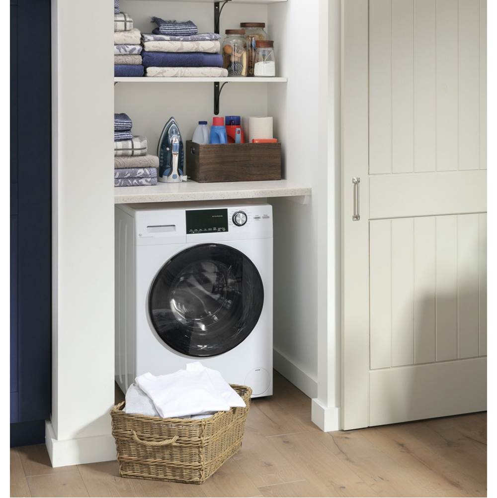 GE 24'' 2.4 Cu. Ft.Capacity Front Load Washer/Condenser Dryer Combo