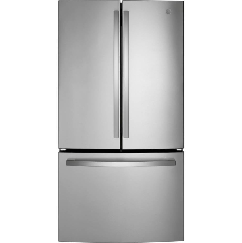 GE Appliances - GE Energy Star27.0 Cu. Ft. French-Door Refrigerator