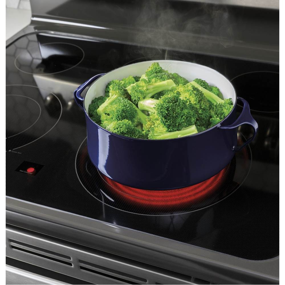 GE 30'' Free-Standing Electric Double Oven Convection Range
