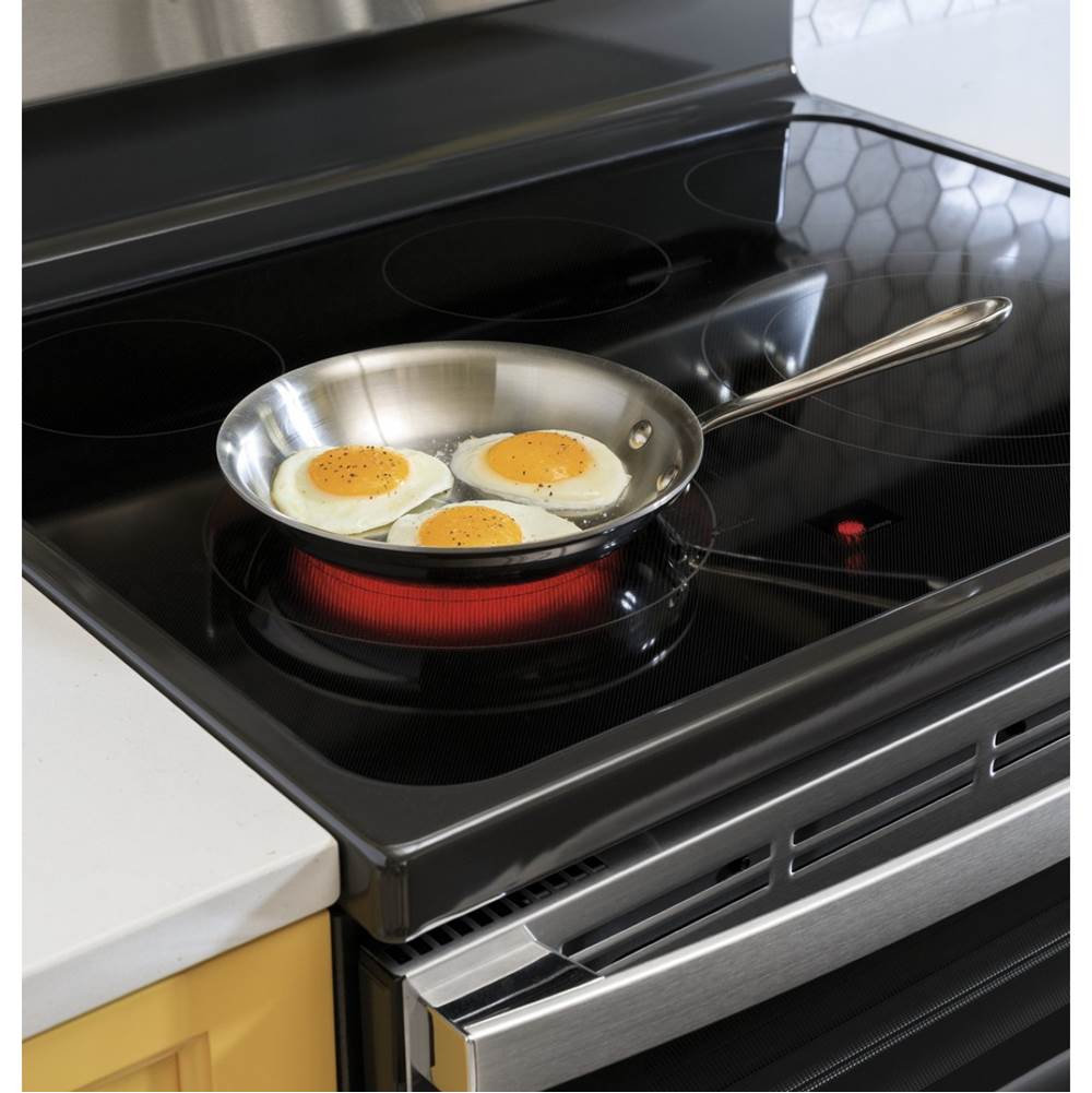 GE 30'' Free-Standing Electric Double Oven Convection Range
