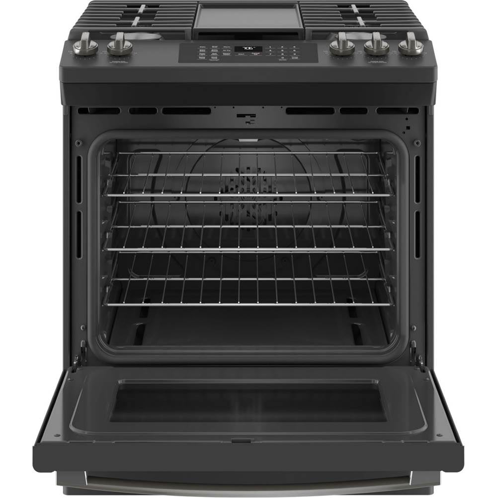30'' Slide-In Front-Control Convection Gas Range with No Preheat Air Fry