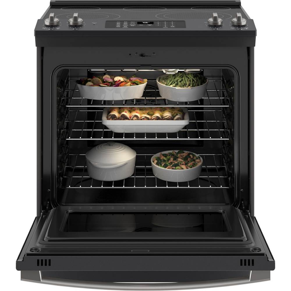 30'' Slide-In Electric Convection Ranwith No Preheat Air Fry