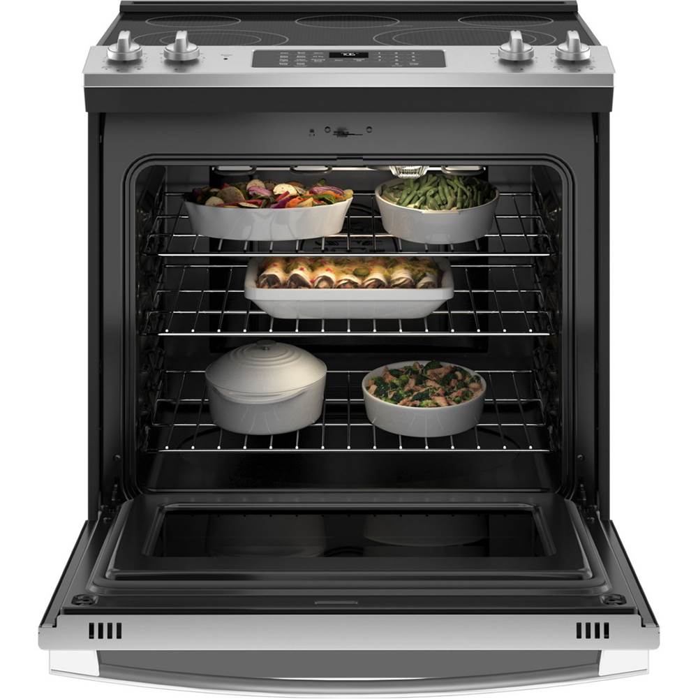 30'' Slide-In Electric Convection Ranwith No Preheat Air Fry