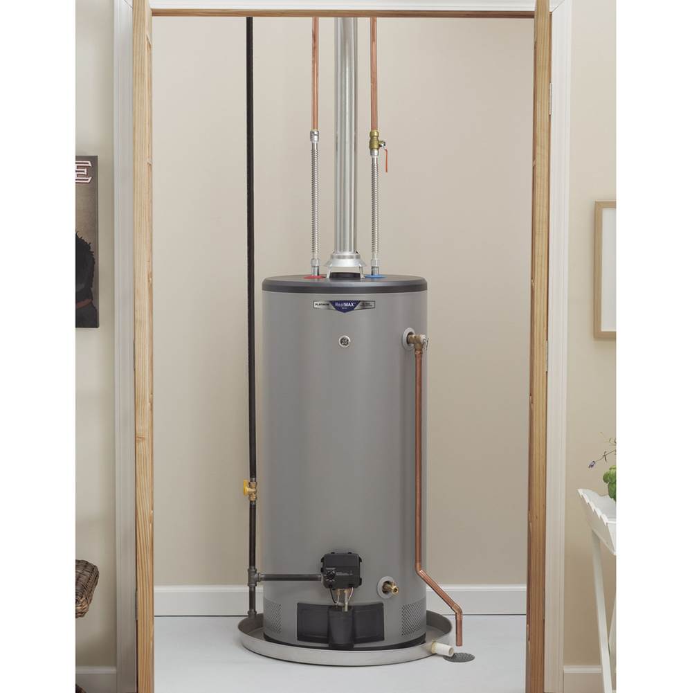 RealMAX Platinum 40-Gallon Short Natural Gas Atmospheric Water Heater