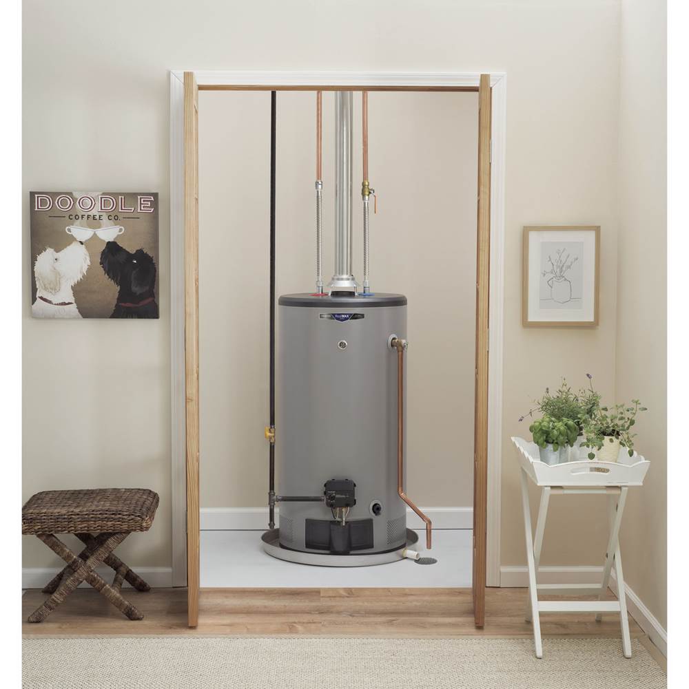 RealMAX Premium 50-Gallon Short Natural Gas Atmospheric Water Heater