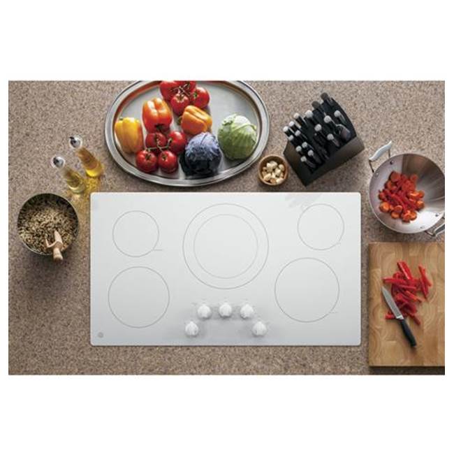 GE 36'' Built-In Knob Control Electric Cooktop