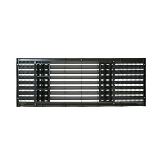 Zoneline Architectural Rear Grille - Dark Brown