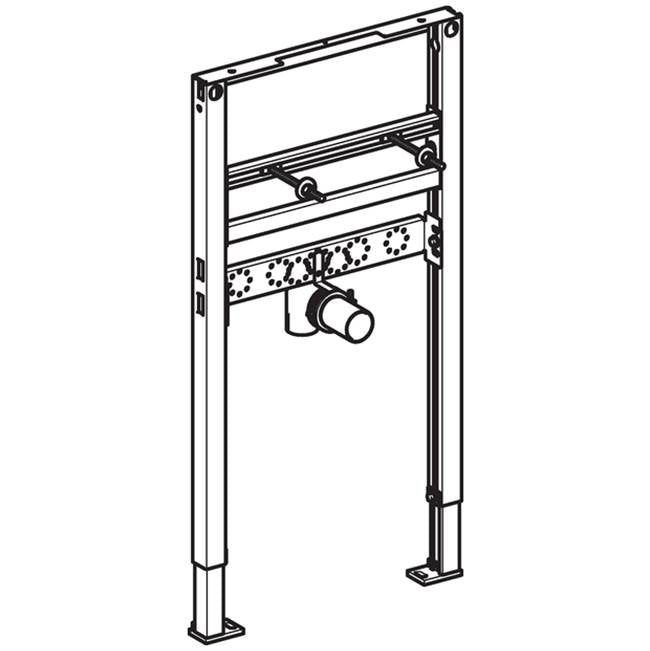Geberit Duofix element for washbasin, 82-98 cm, deck-mounted tap