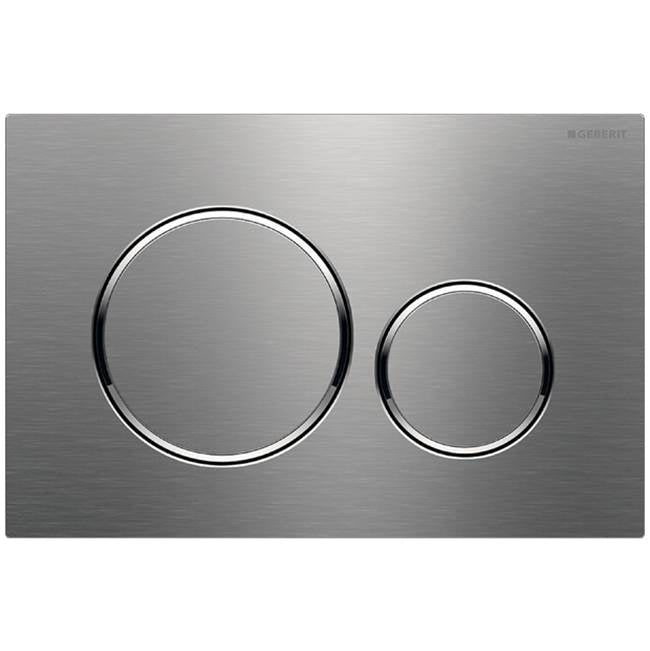 Geberit - Geberit actuator plate Sigma20 for dual flush: PVD brushed nickel
