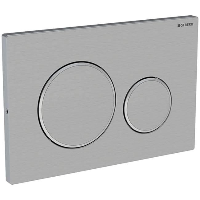 Geberit - Geberit actuator plate Sigma20 for dual flush, screwable: PVD brushed nickel