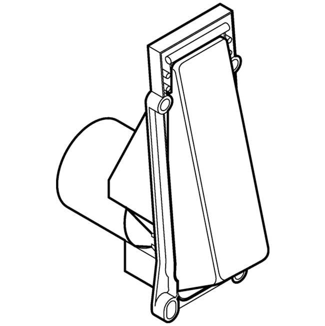 Actuator button for Geberit actuator plate Highline