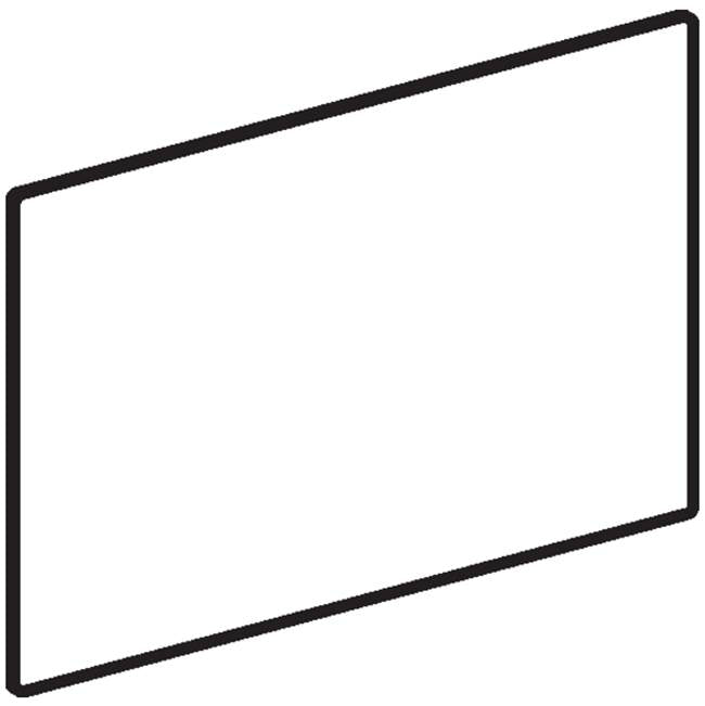 Geberit - Geberit actuator plate Sigma70 for dual flush