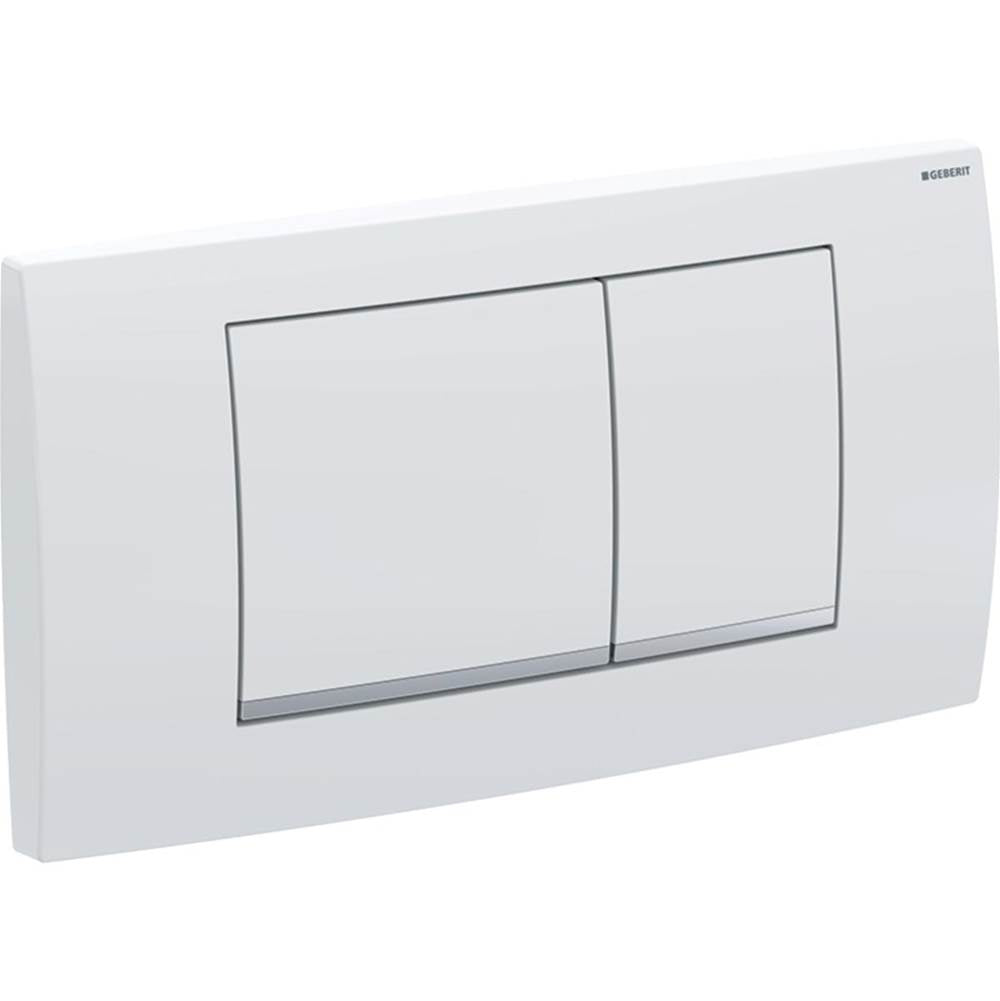 Geberit - Geberit actuator plate Twinline30, for dual flush: matt chrome-coated, easy-to-clean coated - Matte Chrome