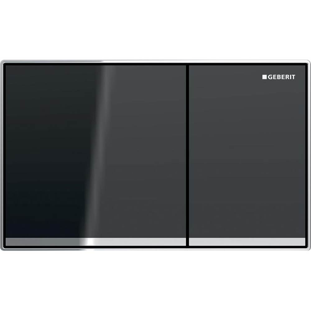 Geberit - Geberit actuator plate Sigma60 for dual flush, surface-even: lava, mirrored, bright chrome-plated - Lava