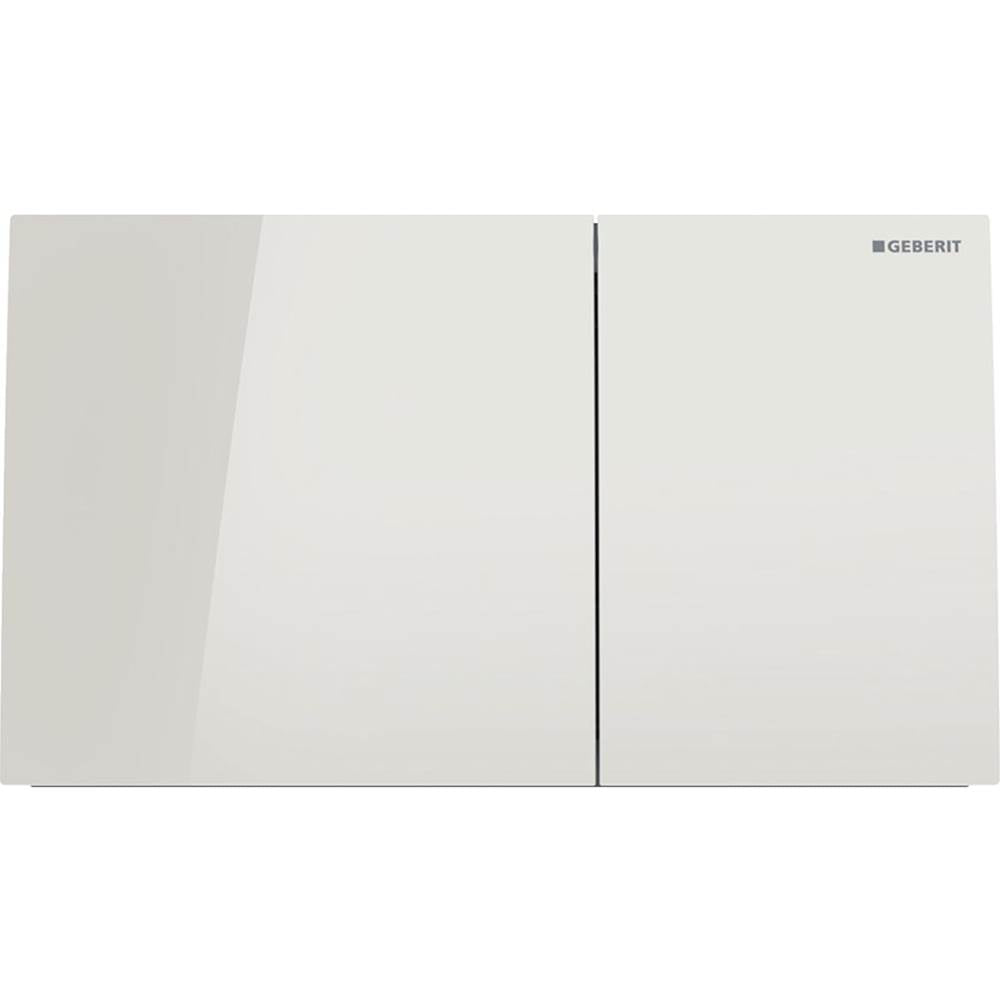 Geberit - Act Pl Sigma70 Dual Glass Sand Grey - Sand Grey Glass