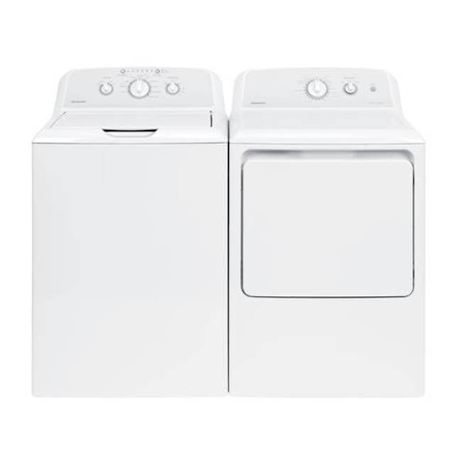 Hotpoint 6.2 cu. ft. Capacity aluminized alloy Gas Dryer